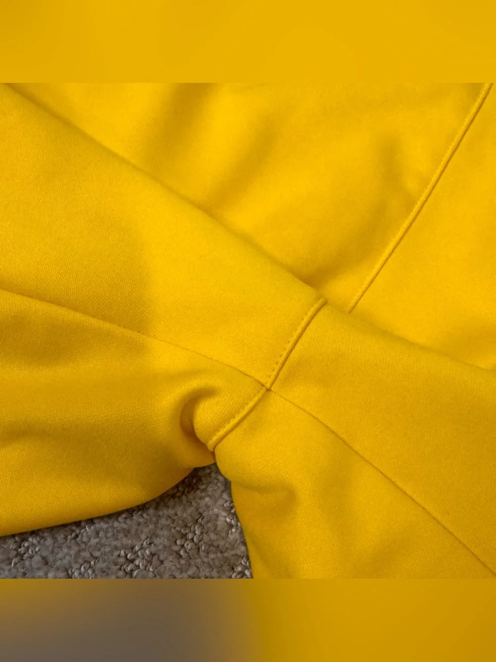 Yellow Athletic Shorts - Size XL (Mosconi Italy Print)